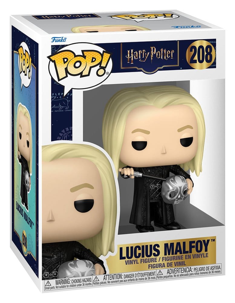Harry Potter Funko Pop! Lucius Malfoy 208 vinyl figure in its window box