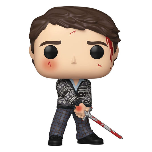 Harry Potter Neville Longbottom Funko Pop! vinyl figure holding the Sword of Gryffindor, battle-scarred