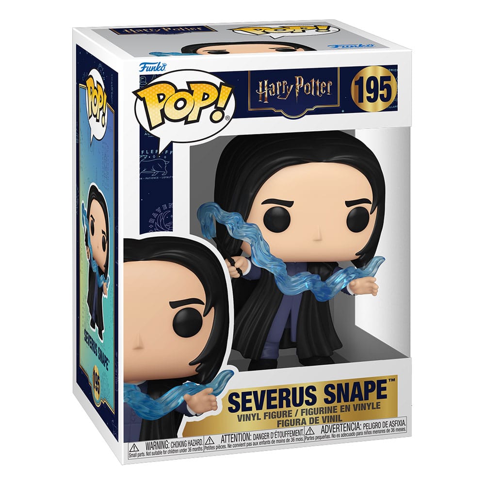 Funko Pop! Severus Snape no. 195 in Harry Potter window box packaging