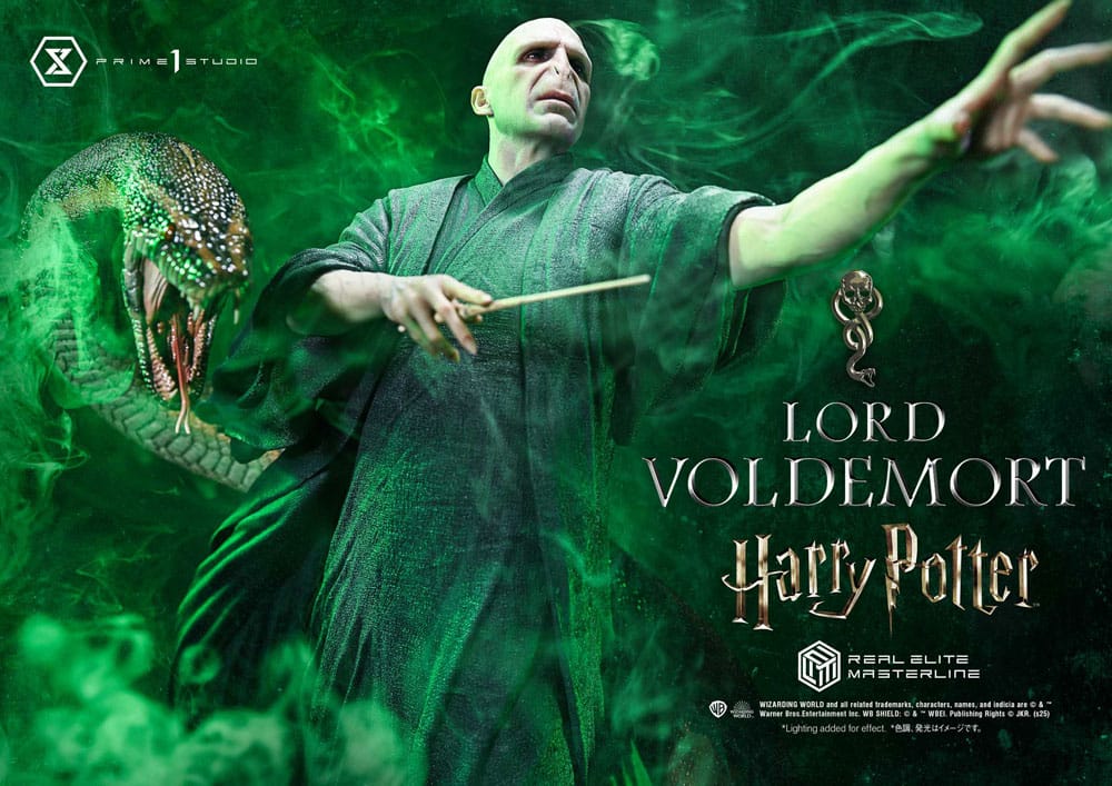 Harry Potter Real Elite Masterline Series Statue 1/4 Lord Voldemort Bonus Version 83 cm