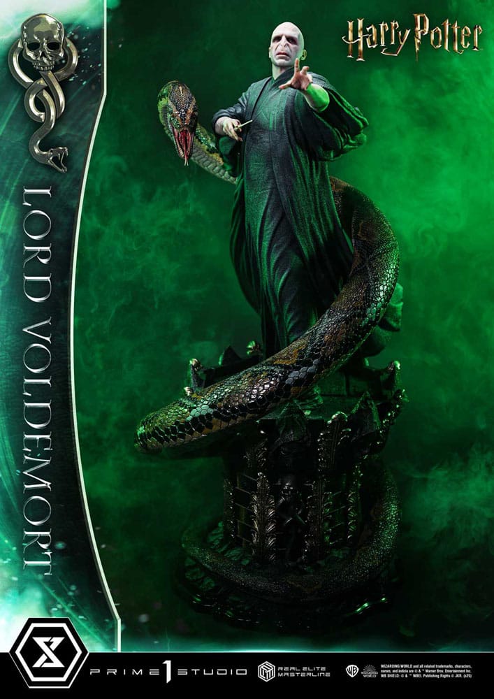 Harry Potter Real Elite Masterline Series Statue 1/4 Lord Voldemort Bonus Version 83 cm