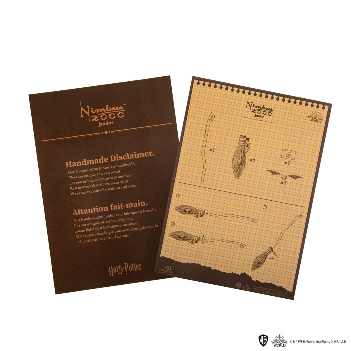 Harry Potter Replica Nimbus 2000 Magic Broom Junior ETS Apr 2026 - Loaded Dice