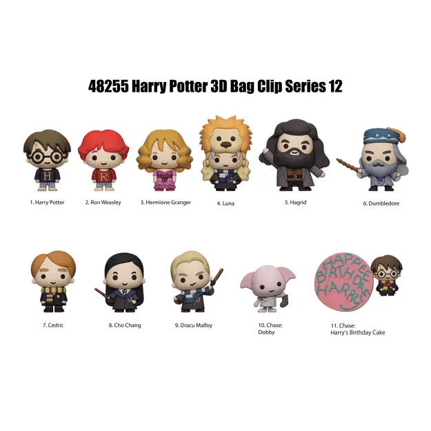 Harry Potter Series 12 Bag Clips - Loaded Dice