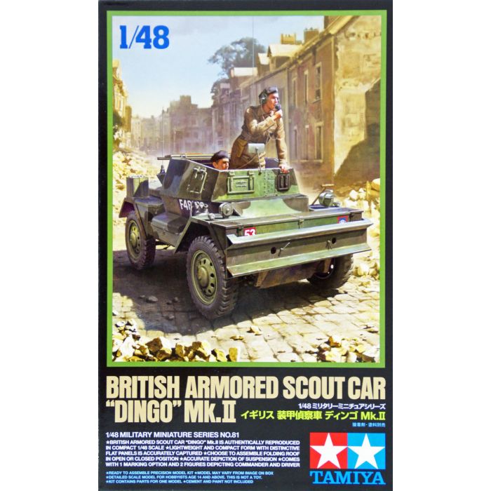 Tamiya 1:48 British Dingo MkII - 32581 - Loaded Dice
