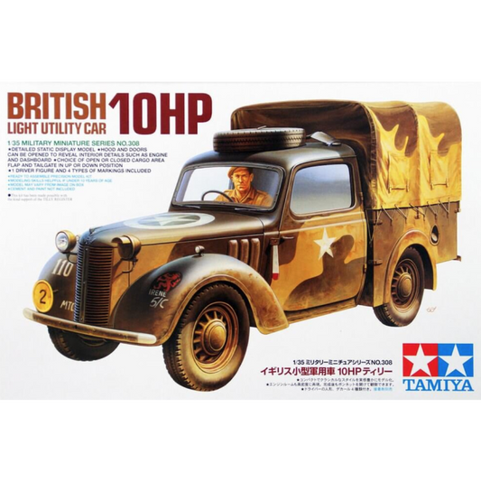Tamiya 1:35 British Light Utility Car 10Hp - 35308 - Loaded Dice