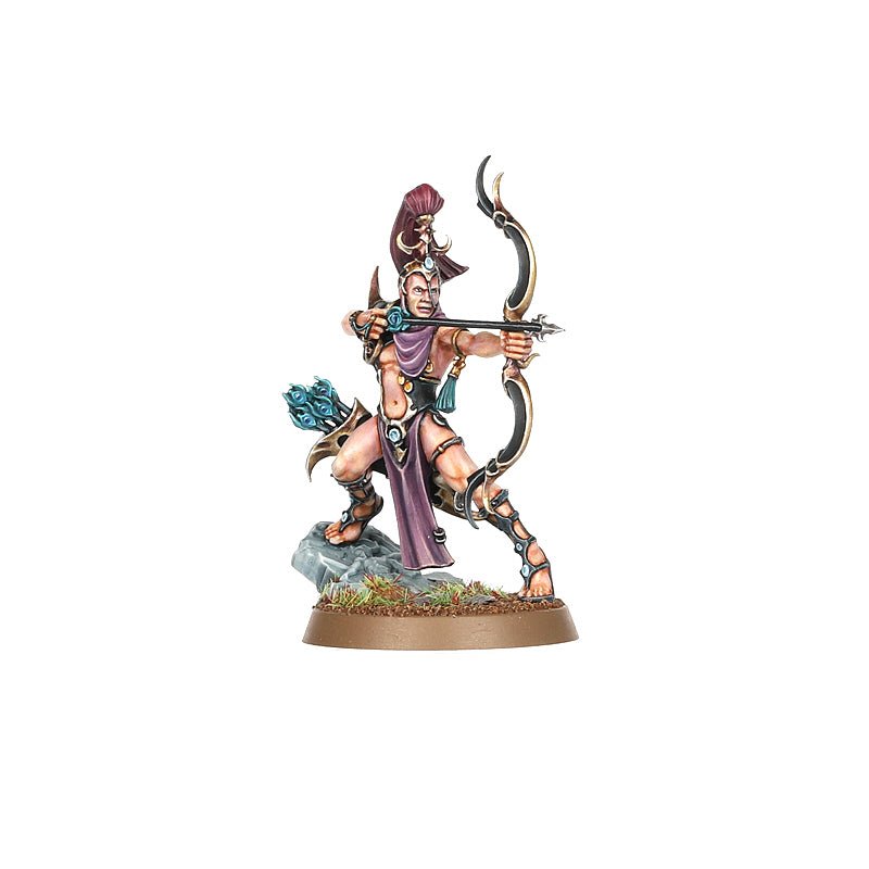 Hedonites of Slaanesh: Blissbarb Archers painted miniature - Loaded Dice