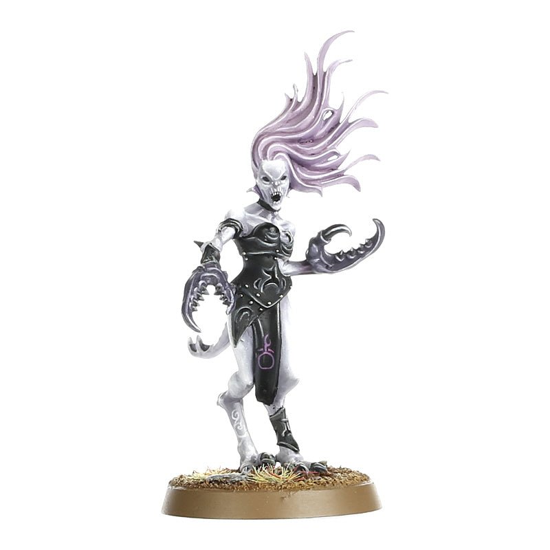 Hedonites of Slaanesh: Daemonettes painted miniature - Loaded Dice