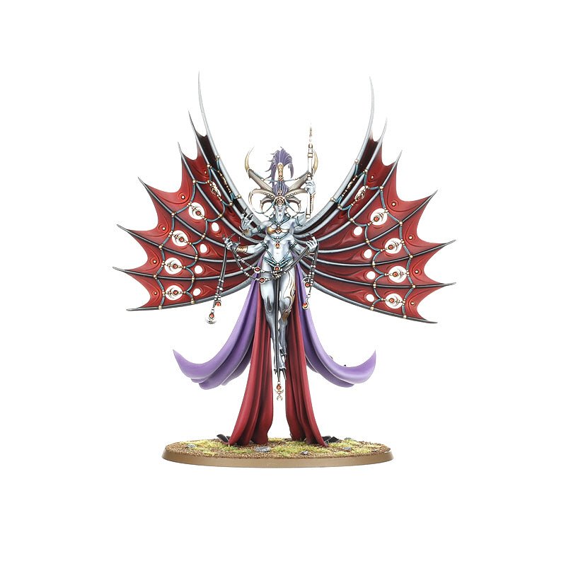 Hedonites of Slaanesh: Dexcessa The Talon of Slaanesh painted miniature - Loaded Dice