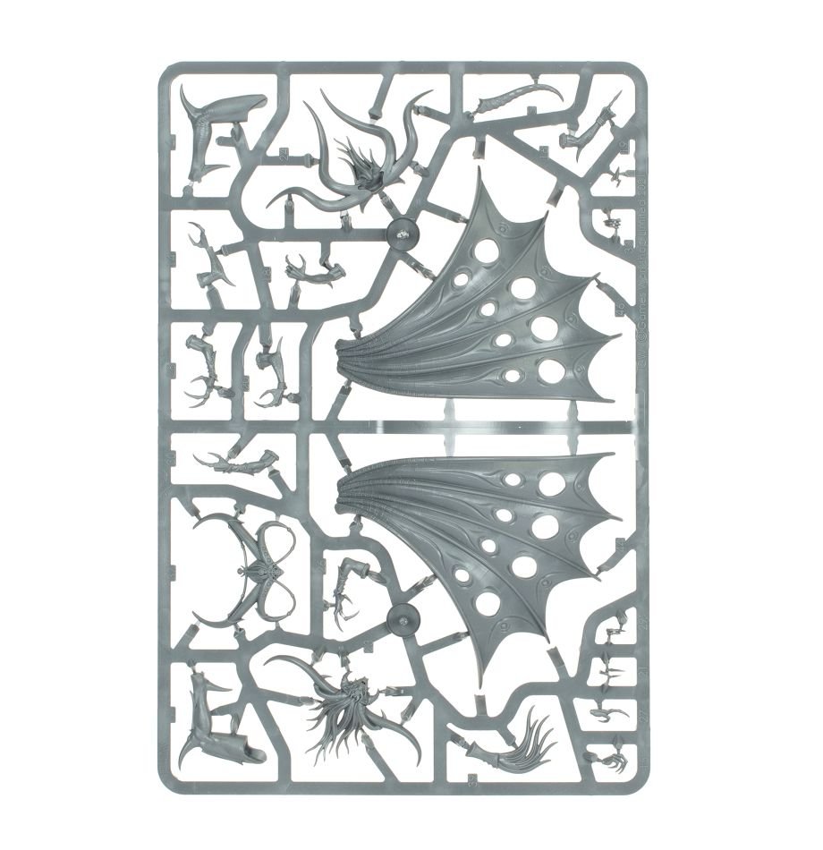 Hedonites of Slaanesh: Dexcessa The Talon of Slaanesh sprue contents - Loaded Dice