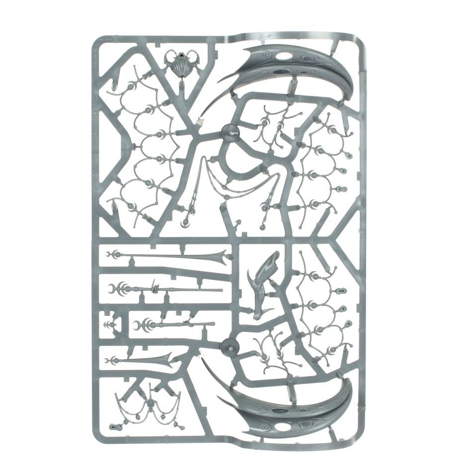 Hedonites of Slaanesh: Dexcessa The Talon of Slaanesh sprue contents - Loaded Dice