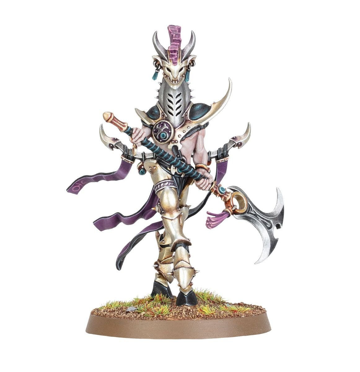 Warhammer Age of Sigmar Hedonites of Slaanesh Lord of Hysteria miniatures kit — product image 4