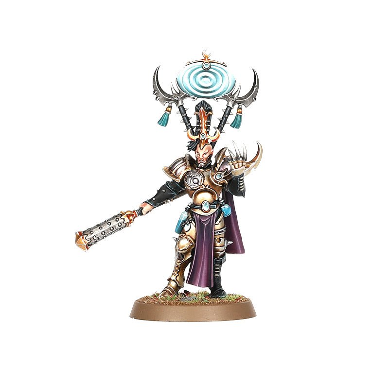 Hedonites of Slaanesh: Myrmidesh Painbringers painted miniature - Loaded Dice