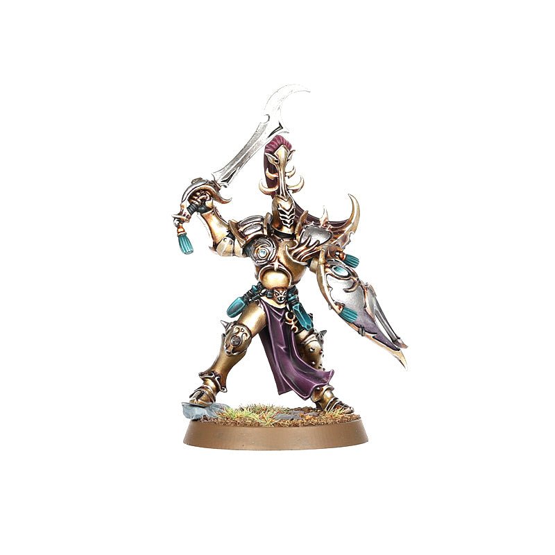 Hedonites of Slaanesh: Myrmidesh Painbringers painted miniature - Loaded Dice
