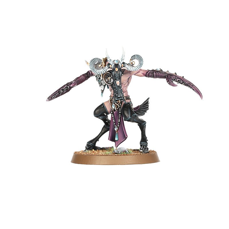 Hedonites of Slaanesh: Slaangor Fiendbloods painted miniature - Loaded Dice