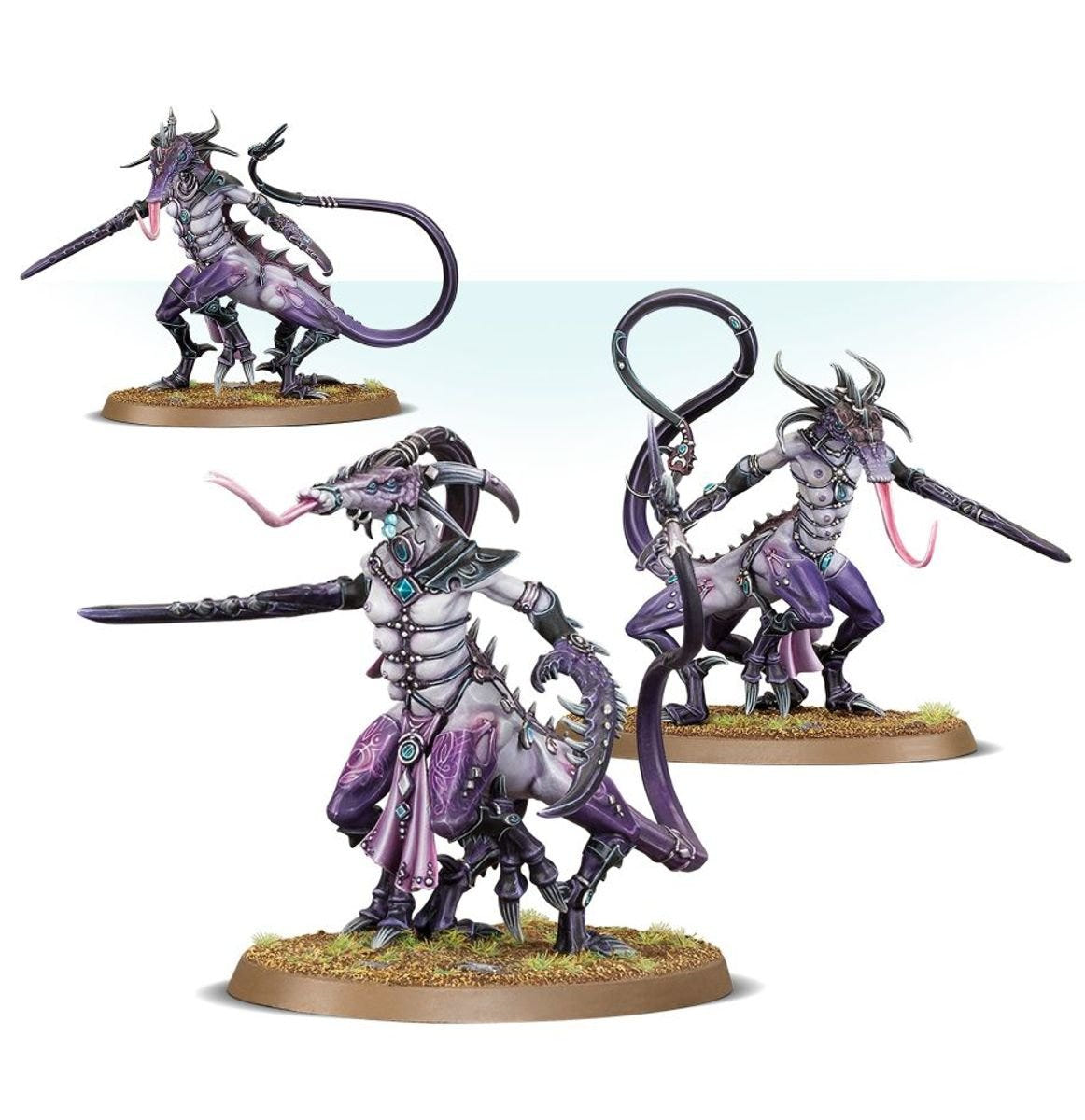 Warhammer Age of Sigmar Hedonites of Slaanesh Spearhead: Epicurean Revellers miniatures kit — product image 11