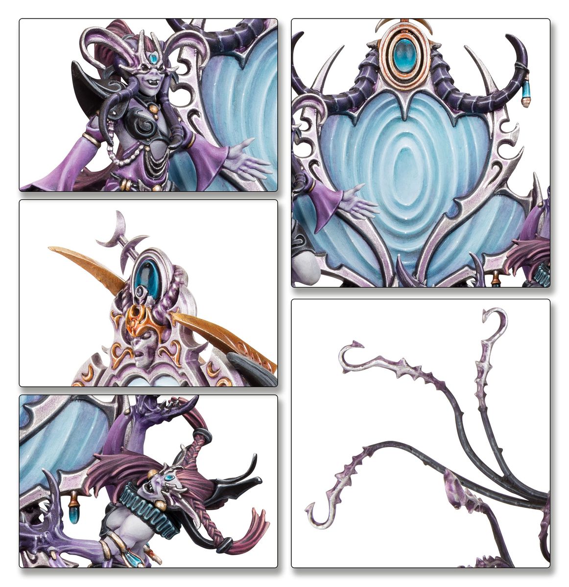 Warhammer Age of Sigmar Hedonites of Slaanesh: The Accursed Reflection miniatures kit — product image 11