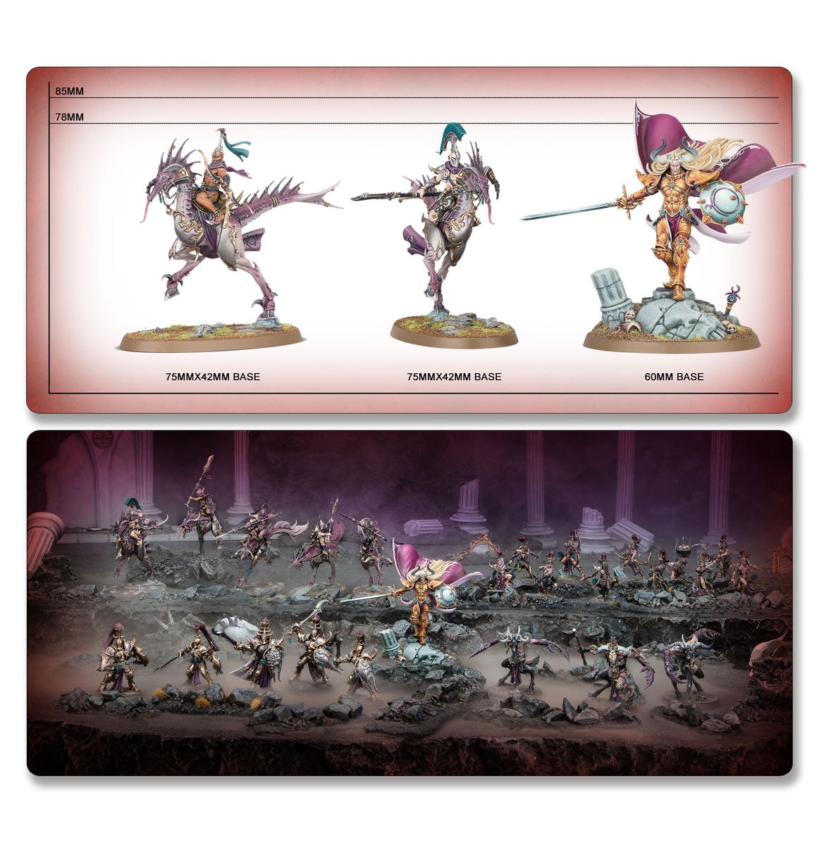 Warhammer Age of Sigmar Hedonites of Slaanesh: The Decadent Host miniatures kit — product image 13