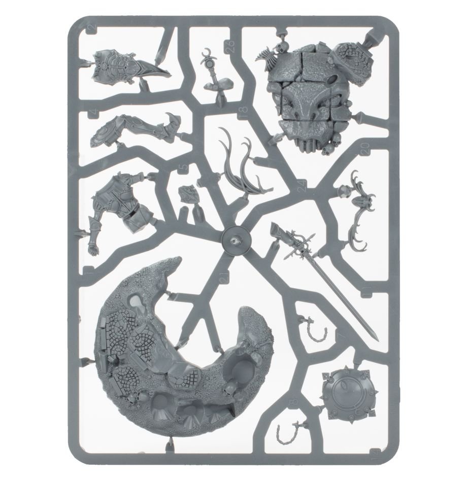 Hedonites: Sigvald Prince of Slaanesh sprue contents - Loaded Dice
