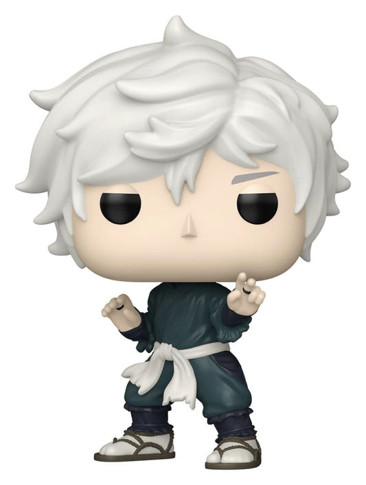 Funko POP! Animation Gabimaru vinyl figure from Hell's Paradise: Jigokuraku with white hair in fighting stance