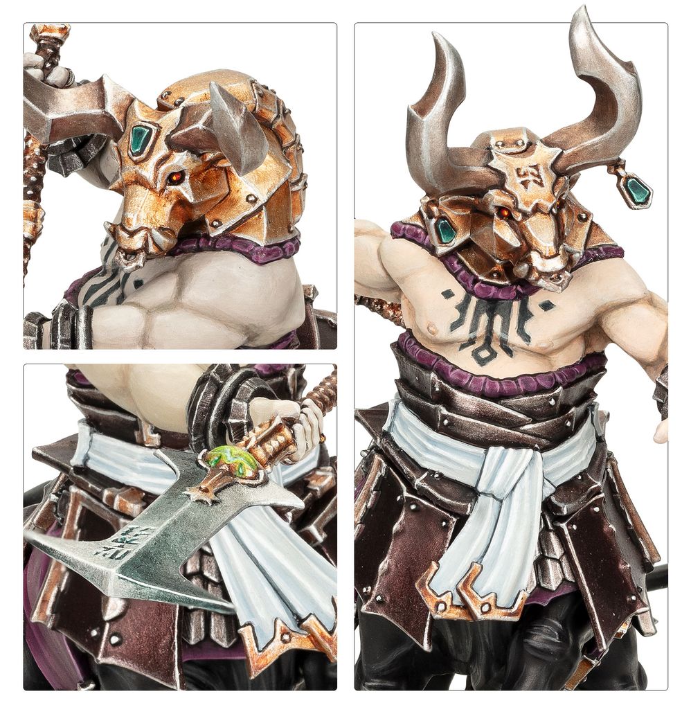 Helsmiths of Hashut: Bull Centaurs - Loaded Dice