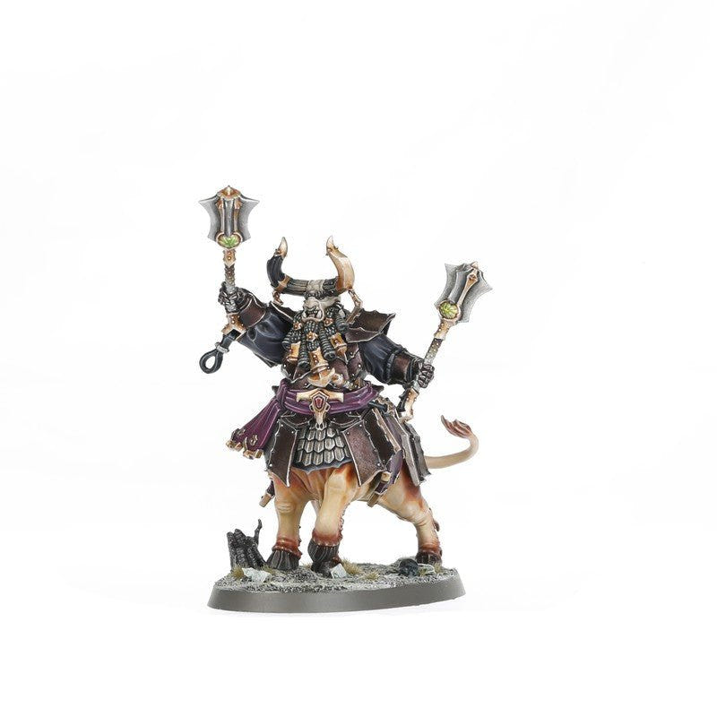 Helsmiths of Hashut: Bull Centaurs painted miniature - Loaded Dice