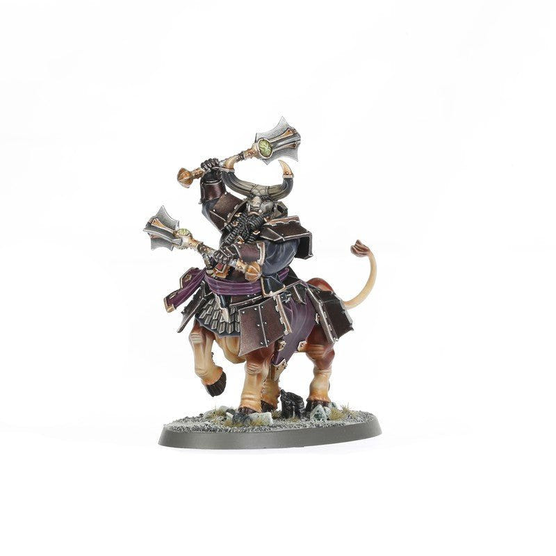 Helsmiths of Hashut: Bull Centaurs painted miniature - Loaded Dice