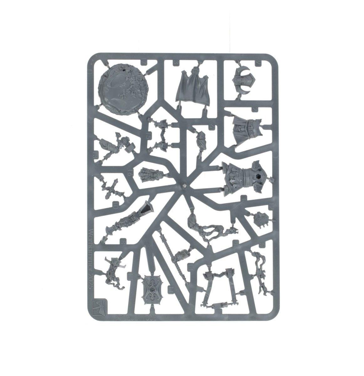 Helsmiths of Hashut Daemonsmith unpainted plastic sprue, frame 1 of 1