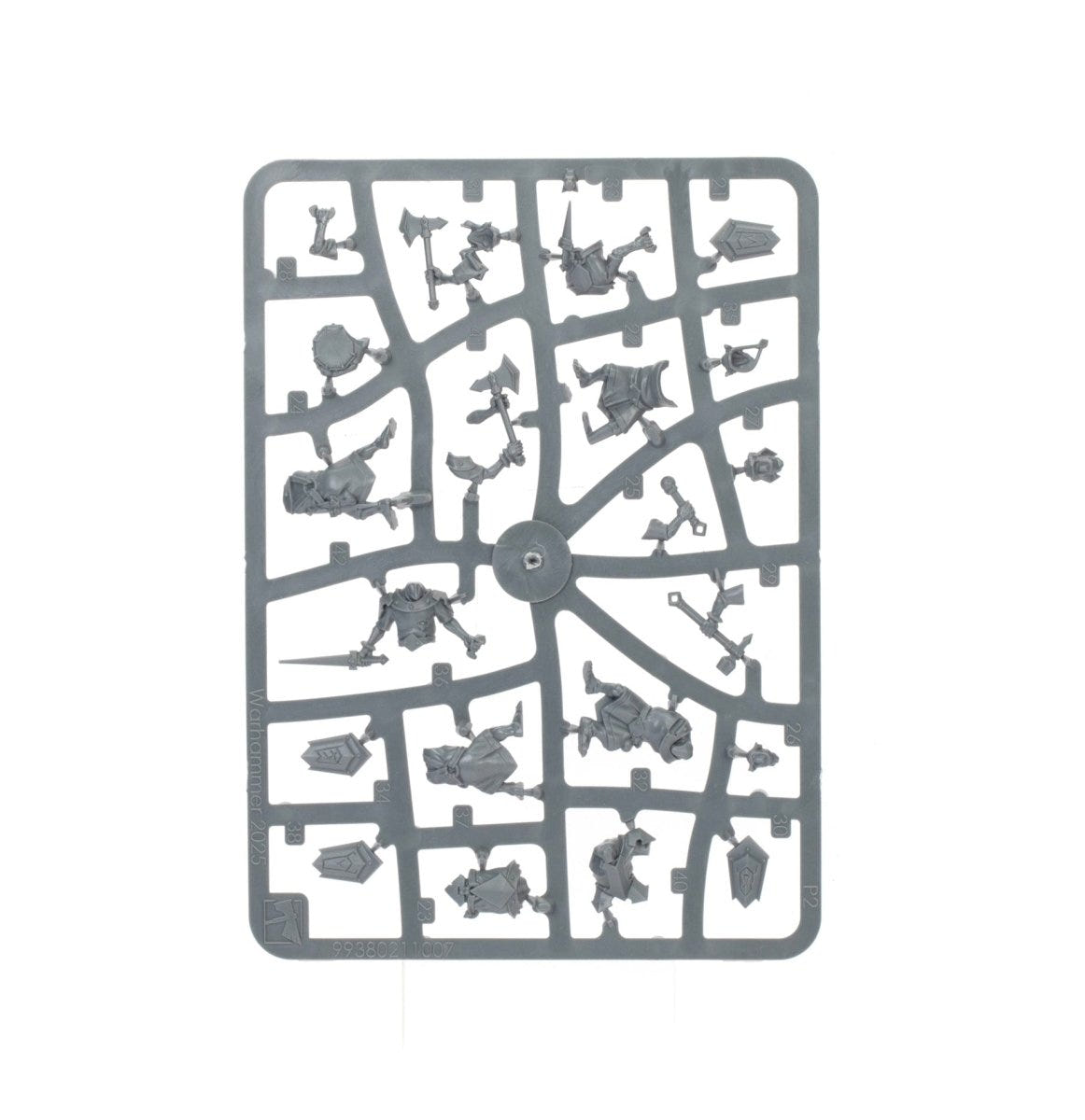 Helsmiths of Hashut: Hobgrot Vandalz sprue contents - Loaded Dice