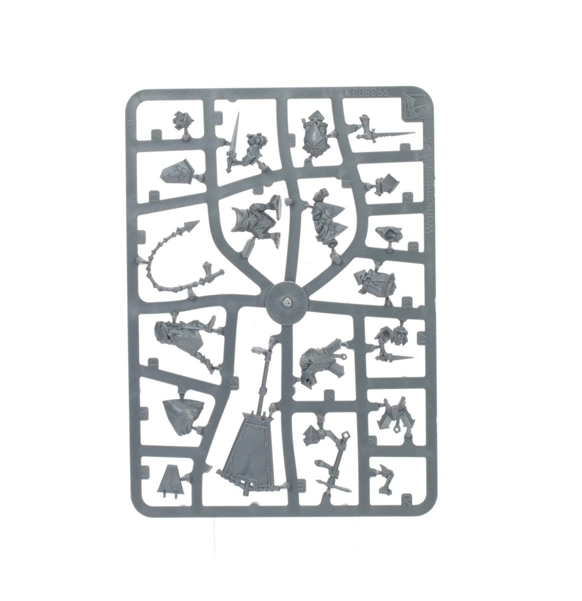 Helsmiths of Hashut: Hobgrot Vandalz sprue contents - Loaded Dice