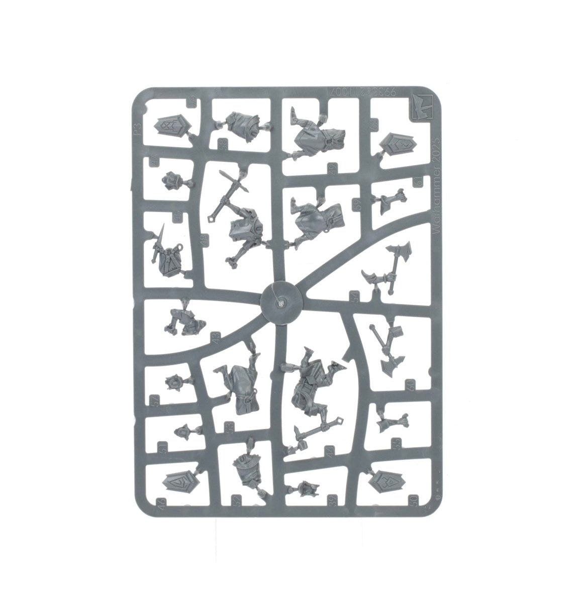 Helsmiths of Hashut: Hobgrot Vandalz sprue contents - Loaded Dice