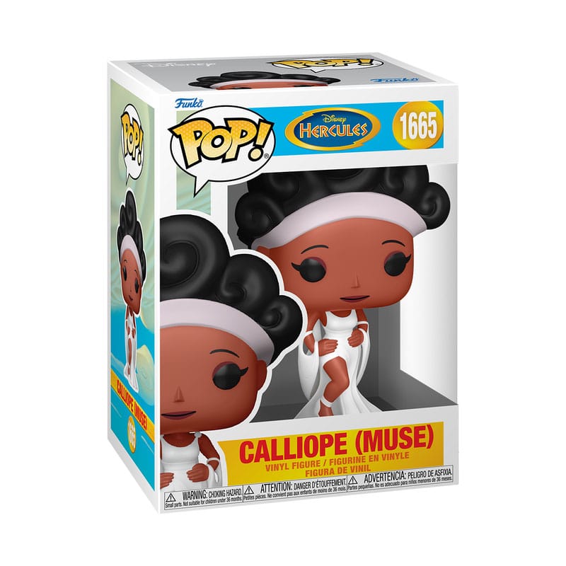 Funko Pop! Disney Hercules Calliope (Muse) vinyl figure 1665 in its window box packaging