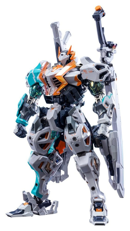 Kotobukiya Hexa Gear 1/24 V-Thor Assault Type Ji Rei action figure in white armour with a large sword