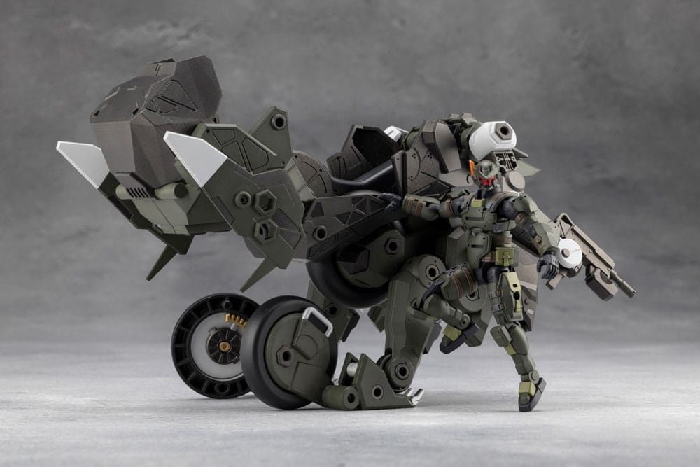 Hexa Gear VT1 side view with Governor pilot climbing into the cockpit