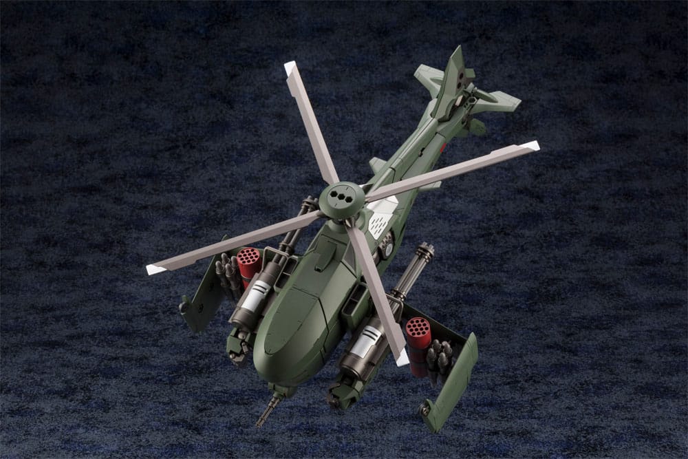 Steelrain aircraft mode top-down view with four rotor blades