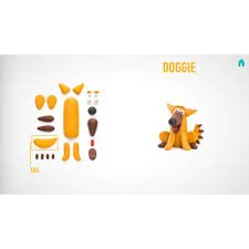 HEY CLAY Claymates Animals - Doggie (3 Cans) - Loaded Dice