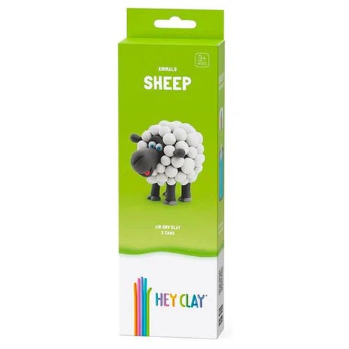 HEY CLAY Claymates Animals - Sheep (3 Cans) - Loaded Dice