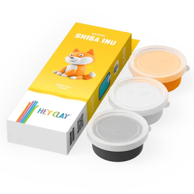 Hey Clay Dog Story - Shiba Inu (3 Cans) - Loaded Dice