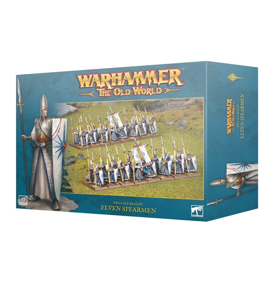Games Workshop Warhammer The Old World High Elf Realms Elven Spearmen box