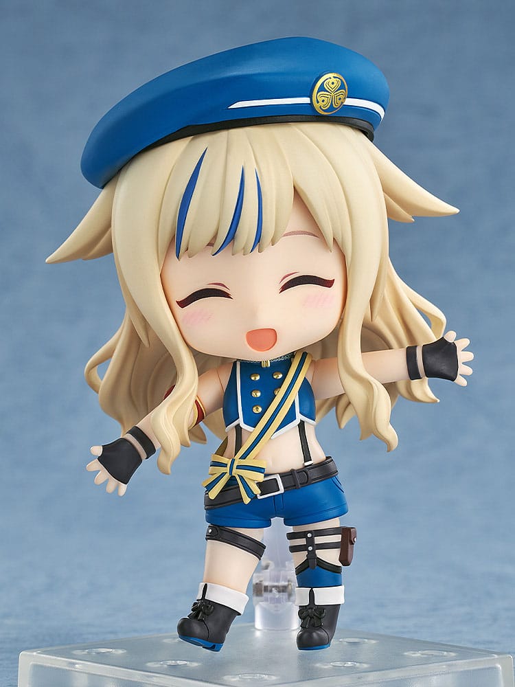 Suzuki Hina Nendoroid with arms spread wide and cheerful expression