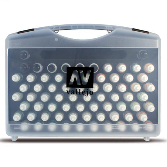 Vallejo Model Color Hobby Range Box Set (72 colours + 3 brushes + carry case) - Loaded Dice
