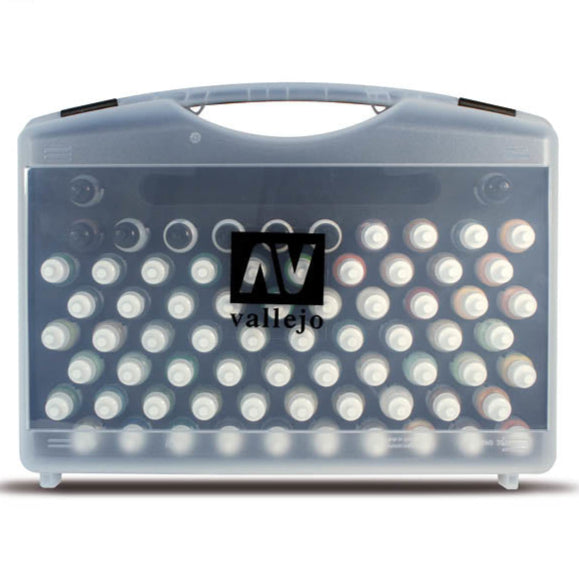 Vallejo Model Color Hobby Range Box Set (72 colours + 3 brushes + carry case) - Loaded Dice