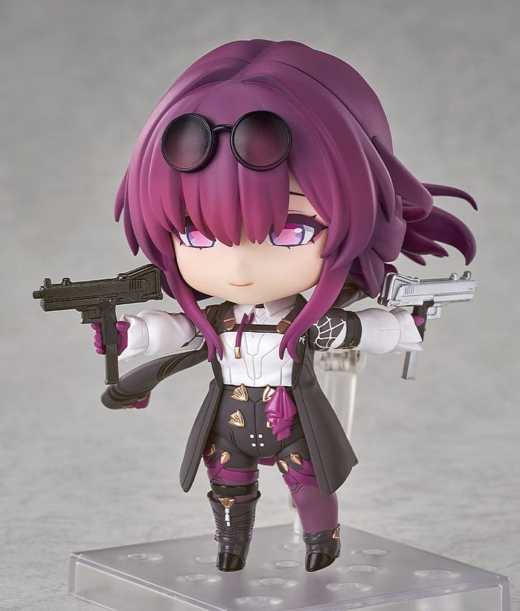 Kafka Nendoroid holding two guns out to either side