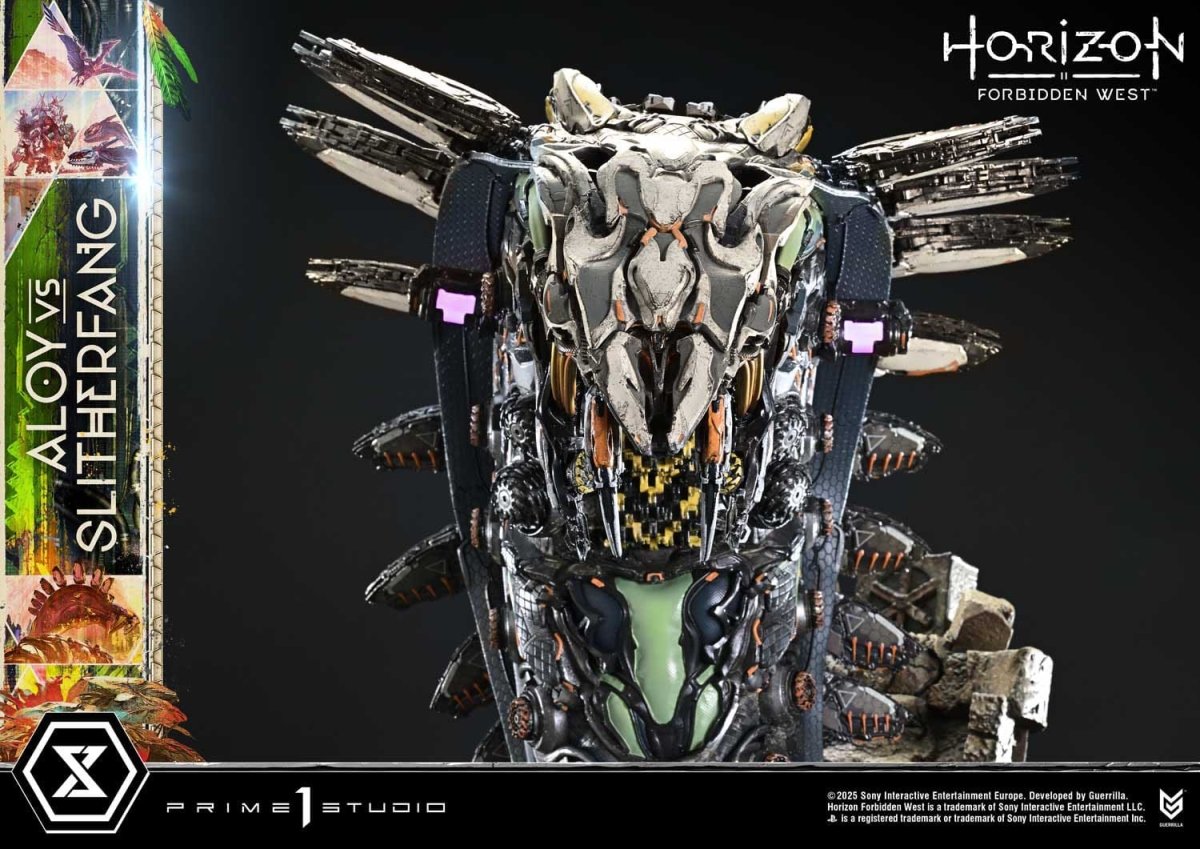 Horizon Forbidden West Ultimate Diorama Masterline Series Statue Aloy vs. The Slitherfang 82cm - Loaded Dice