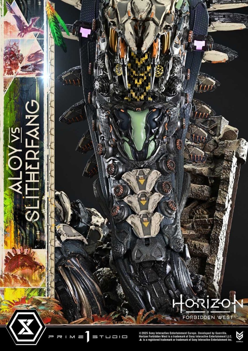 Horizon Forbidden West Ultimate Diorama Masterline Series Statue Aloy vs. The Slitherfang 82cm - Loaded Dice