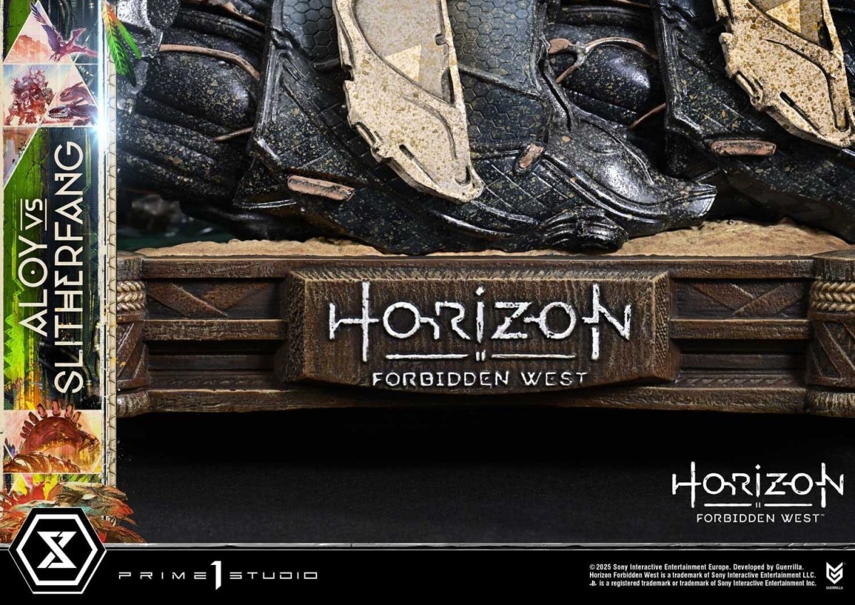 Horizon Forbidden West Ultimate Diorama Masterline Series Statue Aloy vs. The Slitherfang 82cm - Loaded Dice