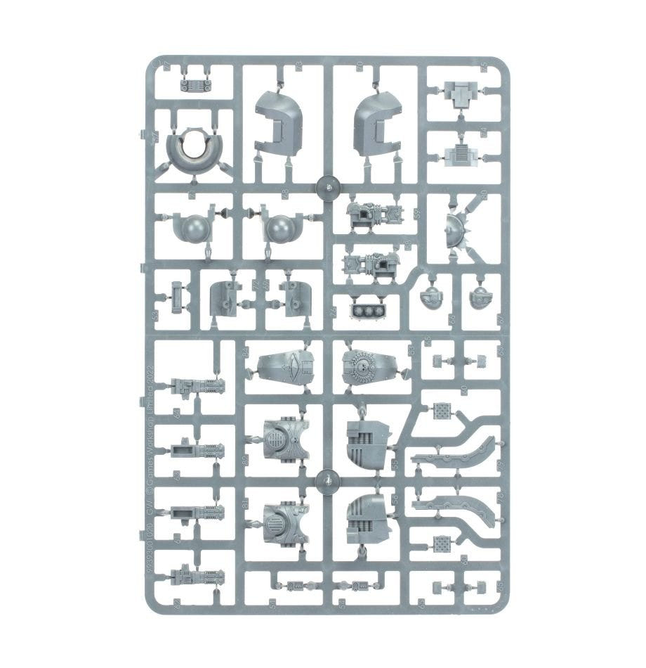 Horus Heresy Legiones Astartes Combat Force unpainted plastic sprue, frame 3 of 10