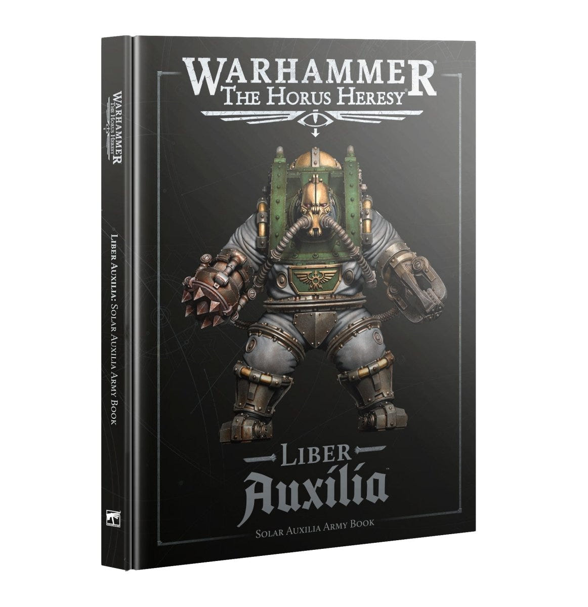 Warhammer The Horus Heresy Liber Auxilia Solar Auxilia army book, hardback front cover