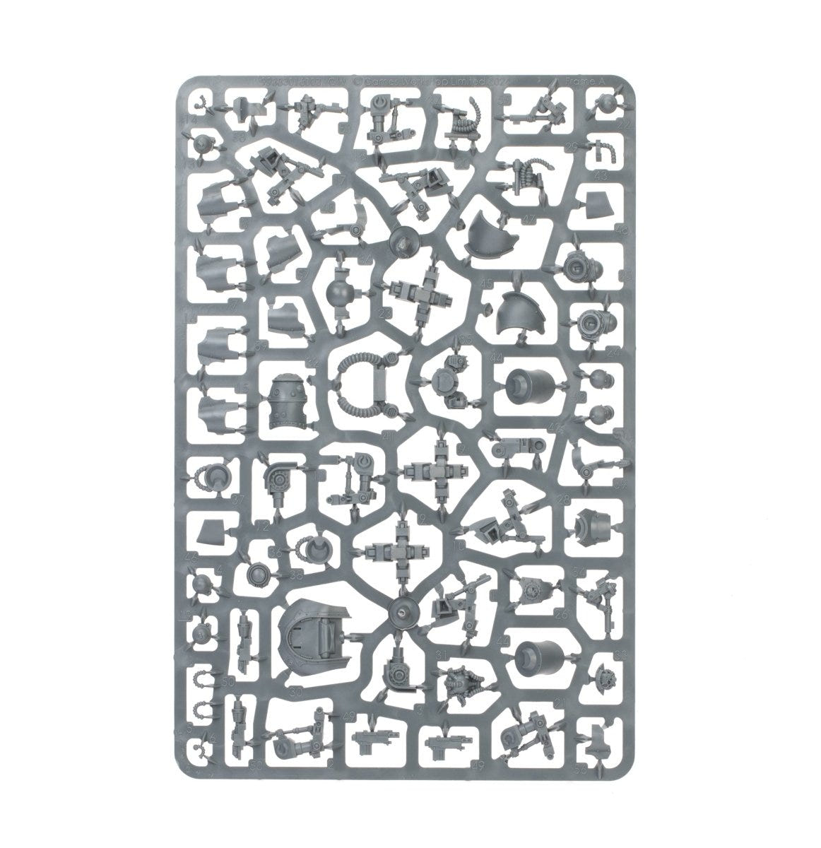 Horus Heresy Mechanicum Combat Force unpainted plastic sprue, frame 5 of 7