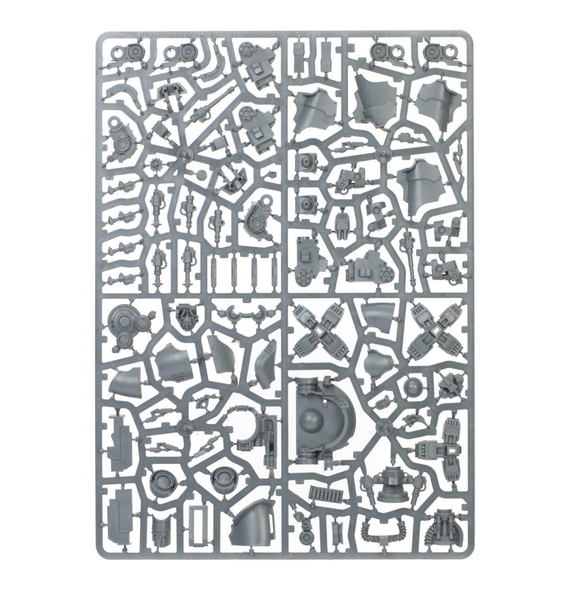 Horus Heresy Mechanicum Combat Force unpainted plastic sprue, frame 1 of 7