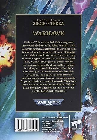 Horus Heresy: Siege of Terra Book 6 - Warhawk - Loaded Dice